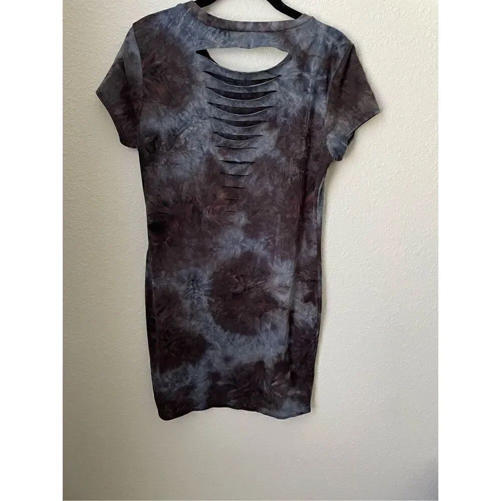 MRT 1030 Razor Cut Back Dress Size Large - Picture 3 of 4